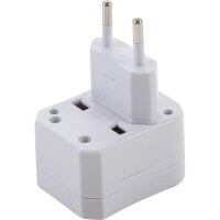 Reisestecker / Steckdosenadapter | 3-tlg.