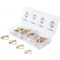 BGS DIY Klappsplinte-Sortiment | Bolzen-Ø 4,5 - 11...