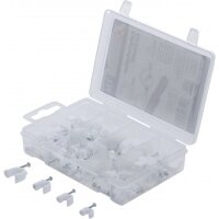 BGS DIY Kabelschellen-Sortiment | 71-tlg.
