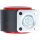 BGS Lenk-Doppelrolle | rot/schwarz | 50 mm