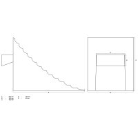 BGS DIY Unterlegkeil | 250 x 160 x 185 mm | für Pkw...