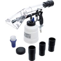 BGS Druckluft-Reinigungspistole mit Bürsten- und...