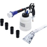 BGS Druckluft-Reinigungspistole mit Bürsten- und...