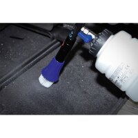 BGS Druckluft-Reinigungspistole mit Bürsten- und Saugaufsatz | 7-tlg.