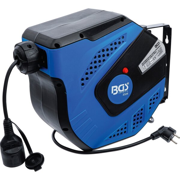 BGS DIY Automatische Kabeltrommel 25 m