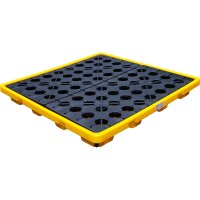 BGS DIY Öl-Auffangwanne mit Gitterrost für 4 x...