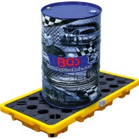 BGS DIY Öl-Auffangwanne  mit Gitterrost für 2 x...