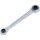Ratschen-Ringschlüssel "4 in 1" SW 10 x 12, 14 x 17 mm