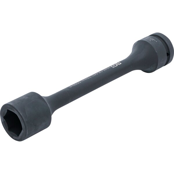 BGS Torsions-Kraft-Steckschlüssel-Einsatz Sechskant Antrieb Innenvierkant 25 mm (1") SW 33 mm 550 Nm