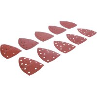 BGS Schleifblatt-Satz für Multischleifer | 145x100...