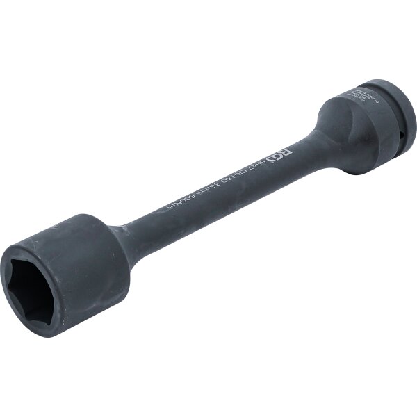 BGS Torsions-Kraft-Steckschlüssel-Einsatz Sechskant | Antrieb Innenvierkant 25 mm (1") | SW 36 mm | 600 Nm