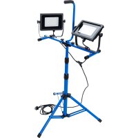 BGS Duo-SMD-LED-Arbeits-Strahler | mit Stativ | 2 x 70 W