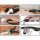 BGS DIY Silikon-Fugenentferner-Spachtel-Satz | 7-tlg.