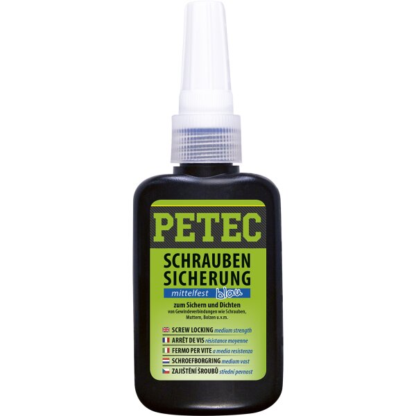 PETEC Schraubensicherung mittelfest 50g