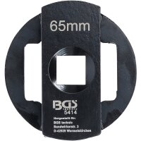BGS Achsmuttern-/Radkapsel-Schlüssel | für BPW-Achsen | SW 65 mm