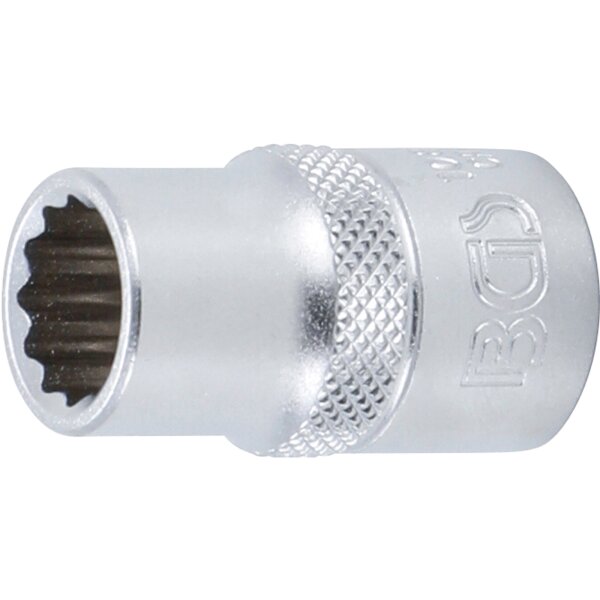 BGS Steckschlüssel-Einsatz Zwölfkant | Antrieb Innenvierkant 12,5 mm (1/2") | SW 1/2"