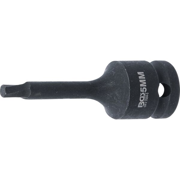 BGS Schraubenausdreher | Antrieb Innenvierkant 12,5 mm (1/2") | für defekten Innensechskant 5 mm