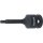 BGS Schraubenausdreher | Antrieb Innenvierkant 12,5 mm (1/2") | für defekten Innensechskant 5 mm