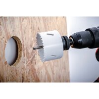 BGS DIY Aufnahmehalter für Lochsägen | mit Zentrierbohrer
