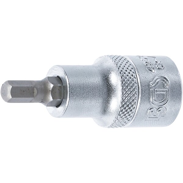 BGS Bit-Einsatz | Antrieb Innenvierkant 12,5 mm (1/2") | Innensechskant 6 mm