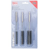 BGS Honwerkzeug-Satz | flexibel | 6,3 mm (1/4") Schaft | Körnung 60/80 | Ø 8 - 12 - 20 mm | 3-tlg.