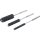 BGS Honwerkzeug-Satz | flexibel | 6,3 mm (1/4") Schaft | Körnung 60/80 | Ø 8 - 12 - 20 mm | 3-tlg.