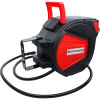 BGS Druckluftschlauch mit Aufroller | automatisch | 12 m + 2 m