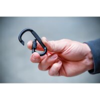 BGS Karabinerhaken | D-Form | mit Schraubsicherung
