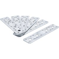 BGS Flachverbinder-Satz | 180 x 40 x 2,5 mm | 6-tlg.