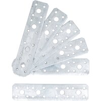 BGS Flachverbinder-Satz | 180 x 40 x 2,5 mm | 6-tlg.