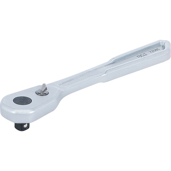 BGS Umschaltknarre extra flach feinverzahnt Abtrieb Außenvierkant 6,3 mm (1/4")