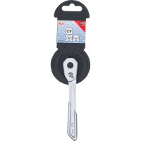 BGS Umschaltknarre extra flach feinverzahnt Abtrieb Außenvierkant 6,3 mm (1/4")