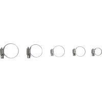 BGS Schlauchklemmen-Sortiment rostfrei Ø 16 - 38 mm 26-tlg.