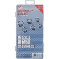 BGS Schlauchklemmen-Sortiment rostfrei Ø 16 - 38 mm 26-tlg.