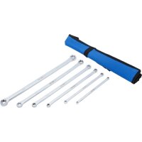 BGS Doppel-Ringschlüssel-Satz mit E-Profil-Ringköpfen | extra lang | SW E6 x E7 - E22 x E24 | 6-tlg.
