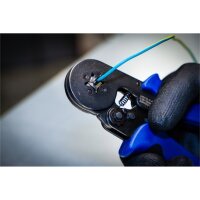 BGS Crimpzange für Aderendhülsen 0,25 - 10 mm² | mit Aderendhülsen-Sortiment 0,5 - 10 mm²