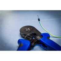 BGS Crimpzange für Aderendhülsen 0,25 - 10 mm² | mit Aderendhülsen-Sortiment 0,5 - 10 mm²