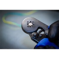 BGS Crimpzange für Aderendhülsen 0,25 - 10 mm² | mit Aderendhülsen-Sortiment 0,5 - 10 mm²