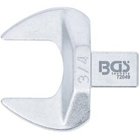 BGS Einsteck-Maulschlüssel | 3/4" | Aufnahme 9 x 12mm