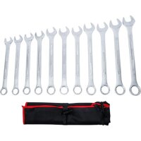 BGS DIY Maul-Ringschlüssel-Satz | XXL | SW 34 - 50 mm | 11-tlg.