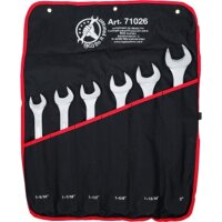 BGS DIY Maul-Ringschlüssel-Satz | XXL | Zollgrößen | SW 1-5/16" - 2" | 6-tlg.