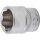 BGS Steckschlüssel-Einsatz Super Lock | Antrieb Innenvierkant 10 mm (3/8") | SW 18 mm