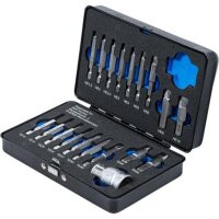 BGS Schraubenausdreher-Satz | für Innensechskant 1,5 - 10 mm / T-Profil (für Torx) | T10 - T55 | 19-tlg.