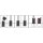 BGS Schraubenausdreher-Satz | für Innensechskant 1,5 - 10 mm / T-Profil (für Torx) | T10 - T55 | 19-tlg.