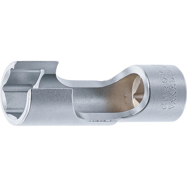 BGS Spezial-Steckschlüssel-Einsatz, geschlitzt | Antrieb Innenvierkant 10 mm (3/8") | SW 15 mm