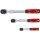 BGS DIY Umschaltknarren-Satz | ausziehbar | Abtrieb Außenvierkant 6,3 mm (1/4") - 10 mm (3/8") - 12,5 mm (1/2") | 3-tlg.