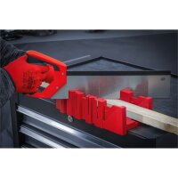 BGS DIY Kunststoff-Gehrungslade | 300 x 130 x 80 mm | mit Rückensäge