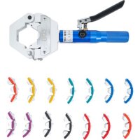 BGS Crimpzangen-Satz | hydraulisch | für Pressanschlüsse an Schlauchleitungen