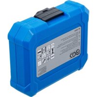 BGS Glüh- und Zündkerzen-Gelenk-Einsatz-Satz | Antrieb Innenvierkant 6,3 mm (1/4") / 10 mm (3/8") | SW 8 - 9 - 10 - 12 - 14 - 16 mm | 11-tlg.