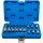BGS Bit-Einsatz-Satz | Antrieb Innenvierkant 6,3 mm (1/4") / 12,5 mm (1/2") | T-Profil (für Torx) | 18-tlg.
